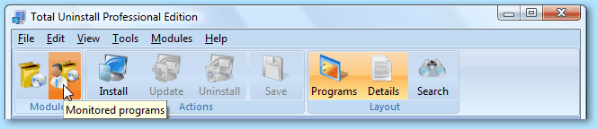 切换到监控程序模块