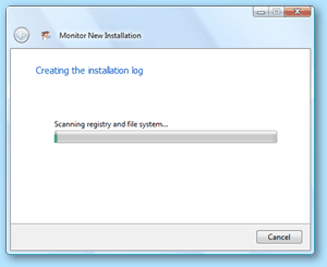 安装后快照创建